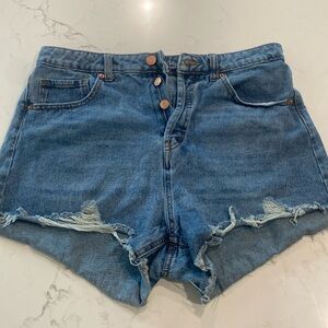 Wild Fable Jean Shorts Button Fly